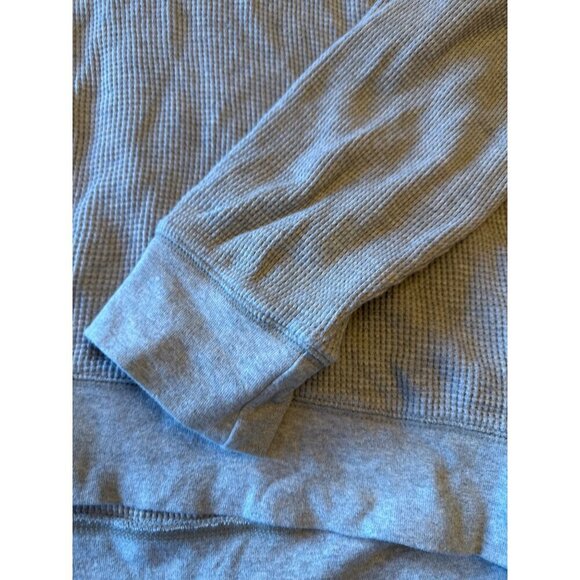 Everlane Waffle Knit Organic Cotton Hoodie Sweater L - Picture 2 of 6